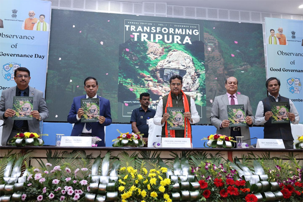 Good Governance Day in Tripura, CM hails Officers